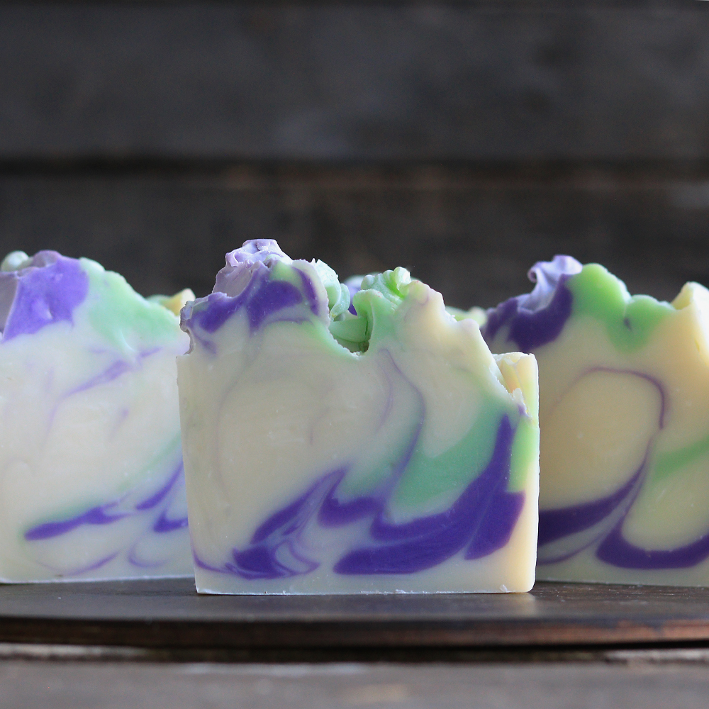 Blackberry Magnolia Artisan Soap - Image 4