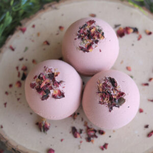 Coconut Rose Bath Bomb