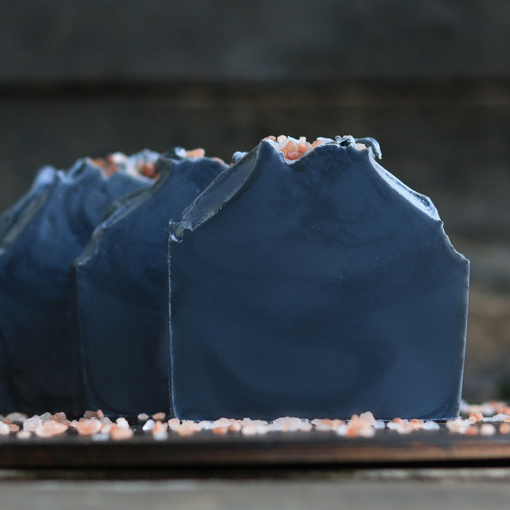 Peppermint & Charcoal Artisan Soap - Image 3