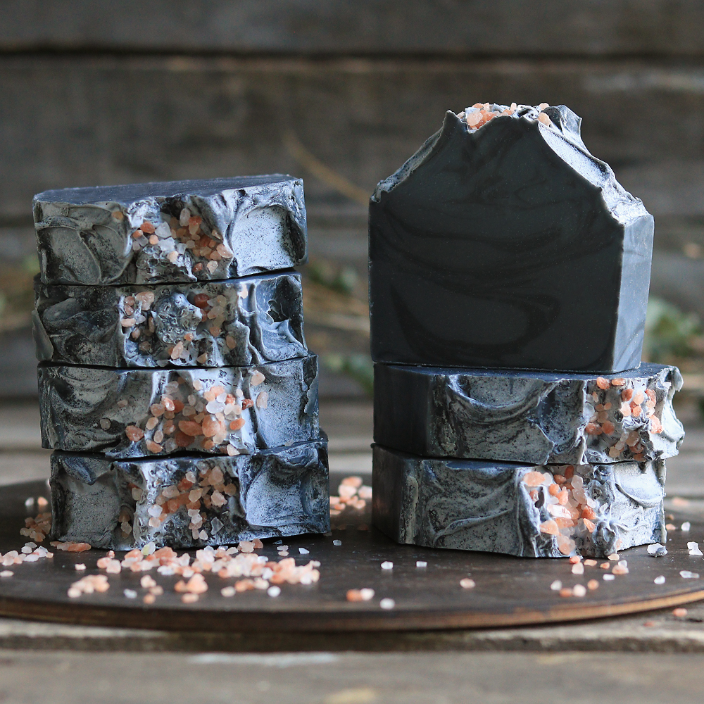 Peppermint & Charcoal Artisan Soap