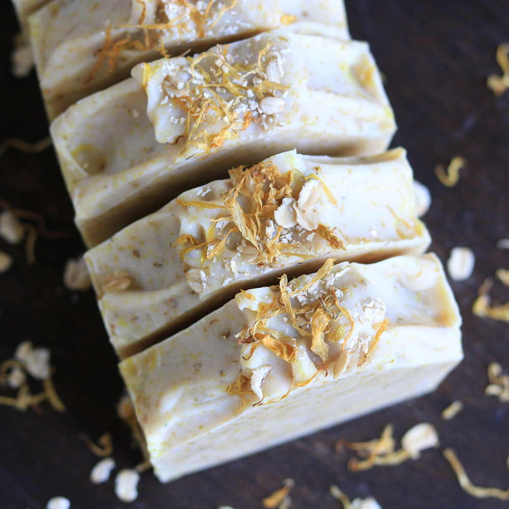 Calendula & Oatmeal Artisan Soap