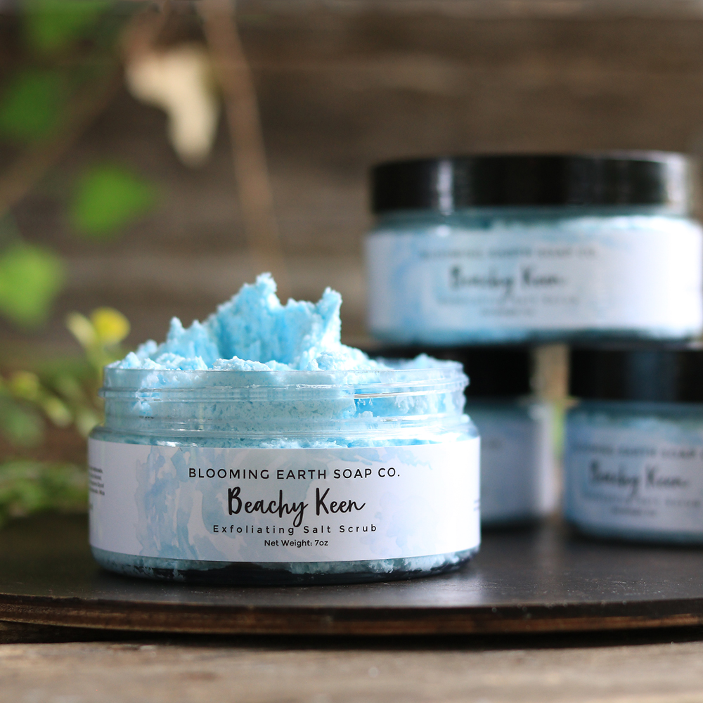 Beachy Keen Foaming Sea Salt Scrub