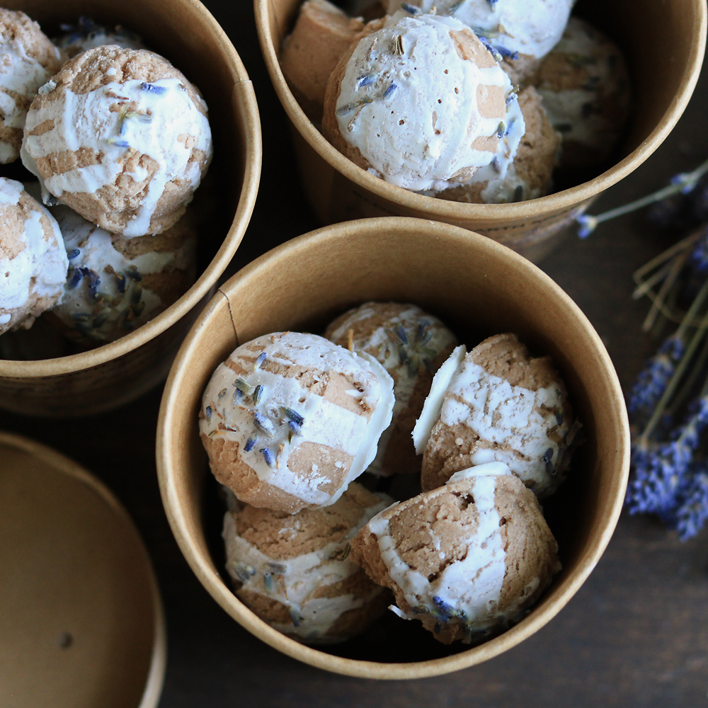 Chocolate Lavender Bath Truffles