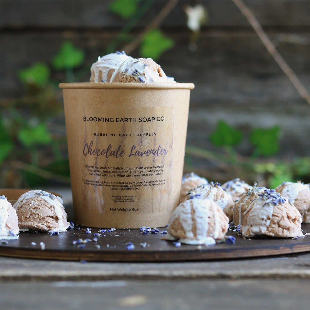 Chocolate Lavender Bath Truffles - Image 2