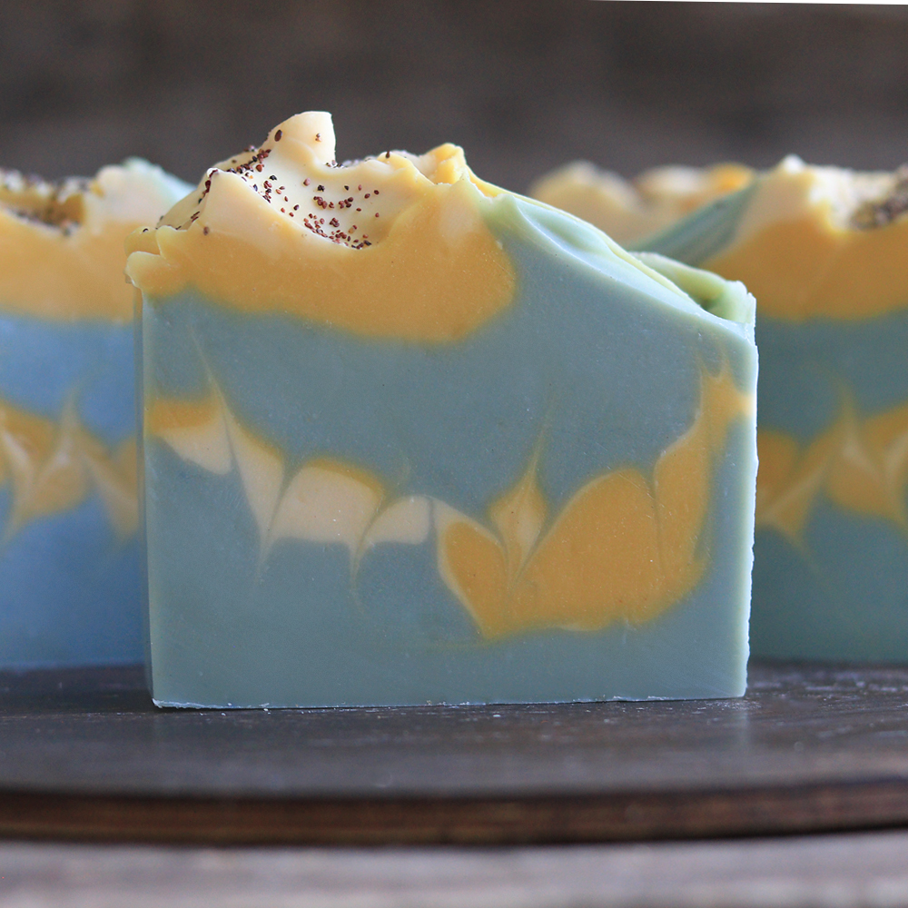 Lemon Blueberry Artisan Soap - Image 5