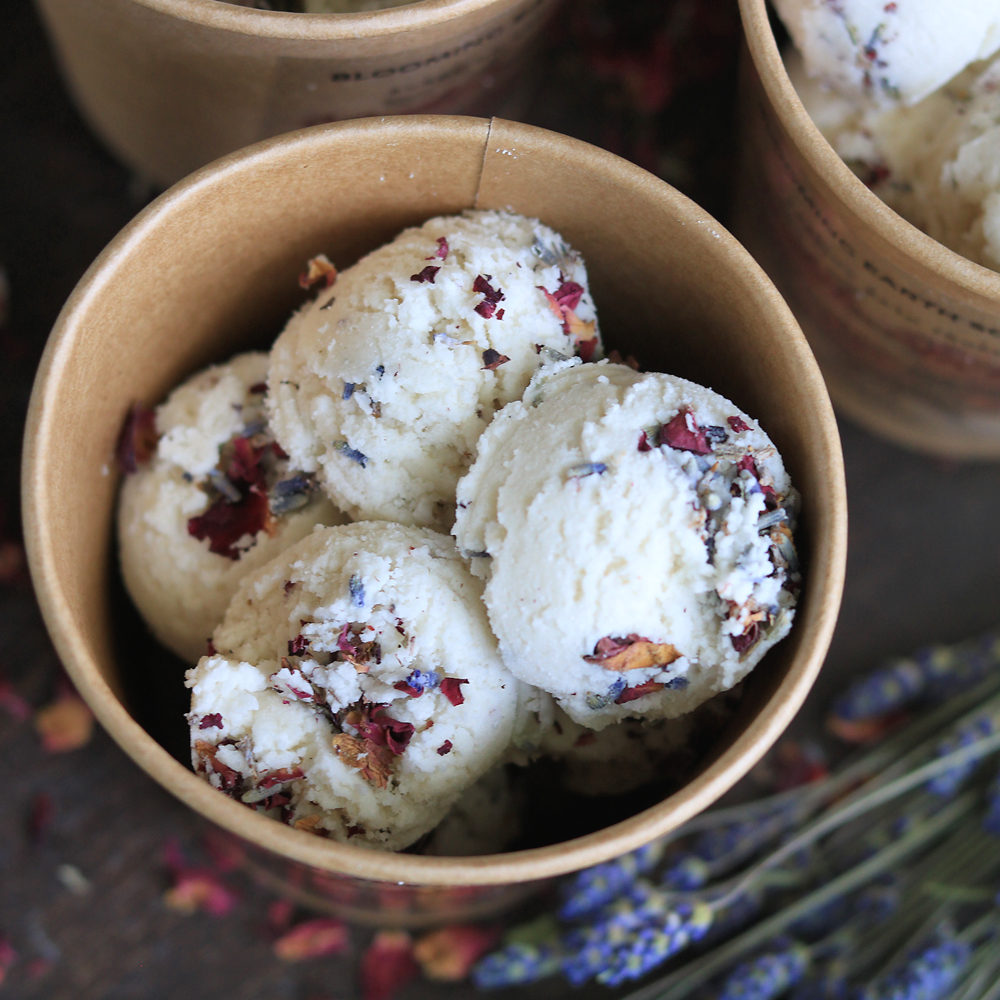 Oatmeal, Lavender & Rose Bath Truffles