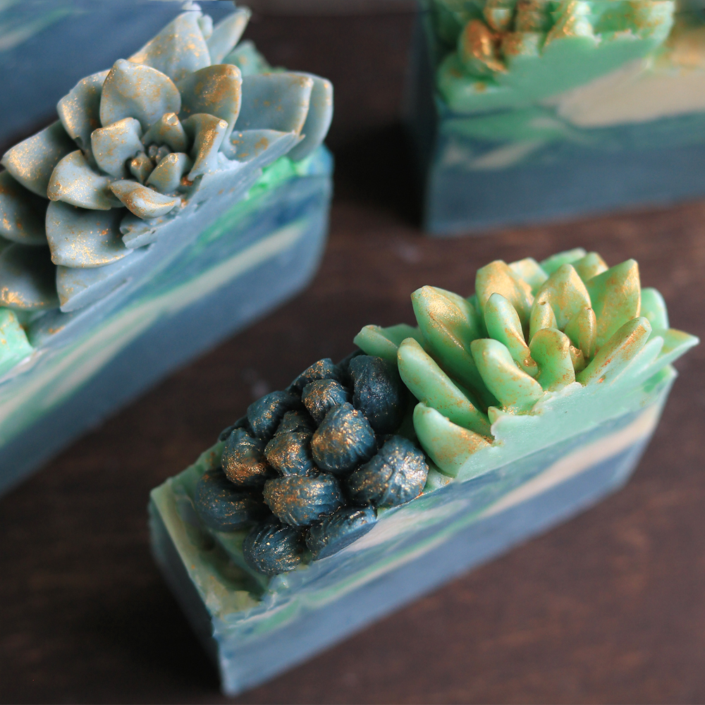 Oh So Succulent Artisan Soap - Image 2
