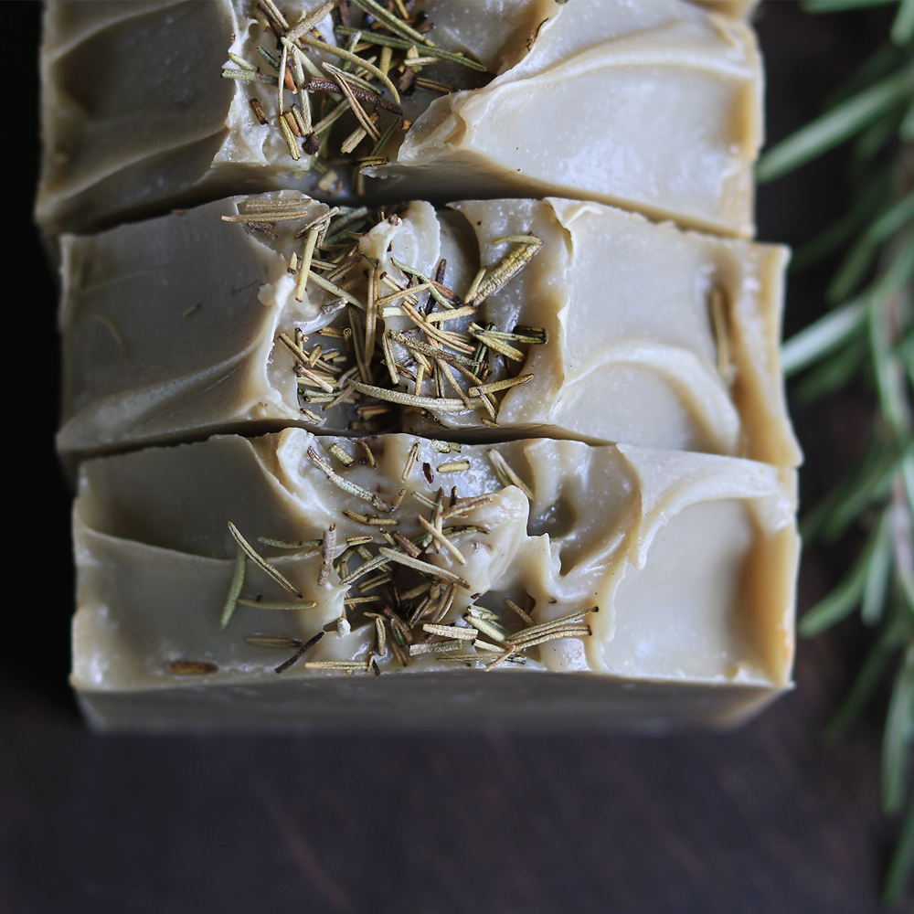 Rosemary Mint Artisan Soap - Image 4