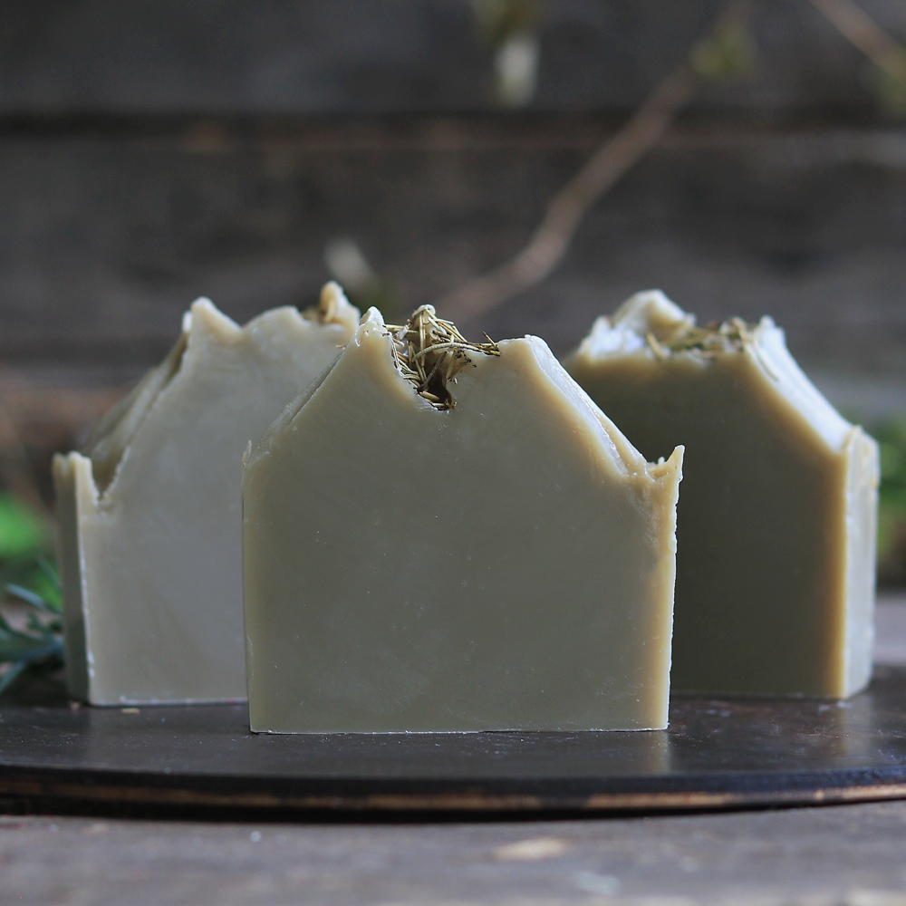 Rosemary Mint Artisan Soap - Image 3