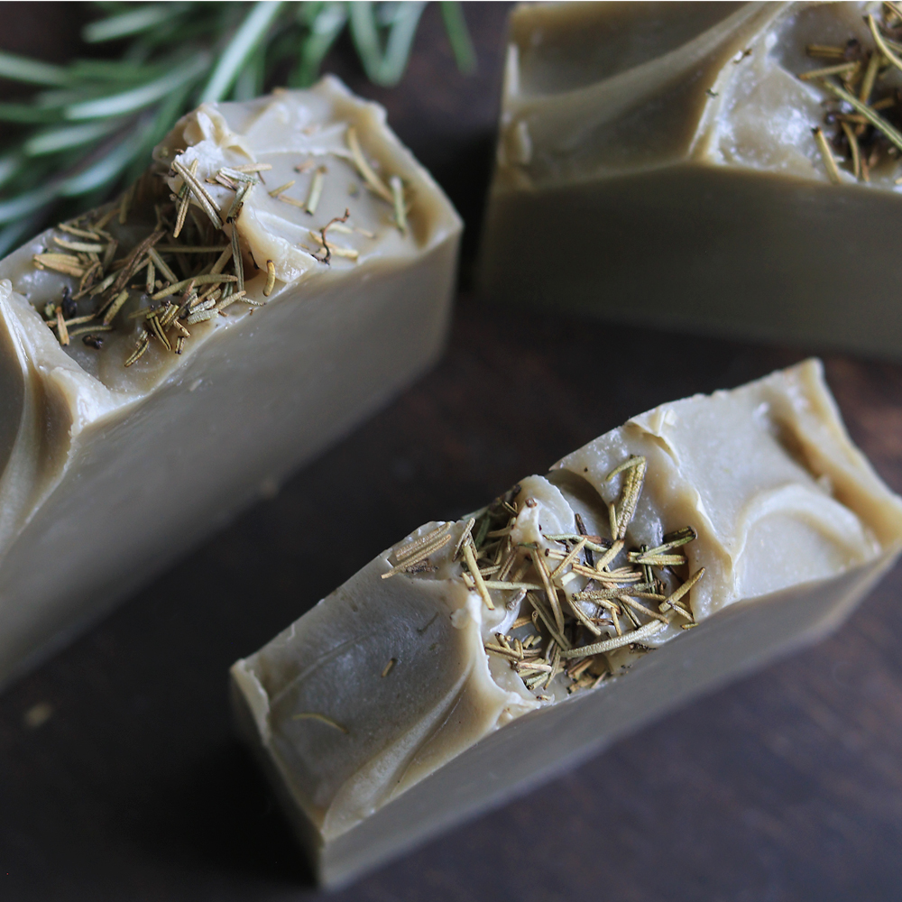 Rosemary Mint Artisan Soap - Image 2