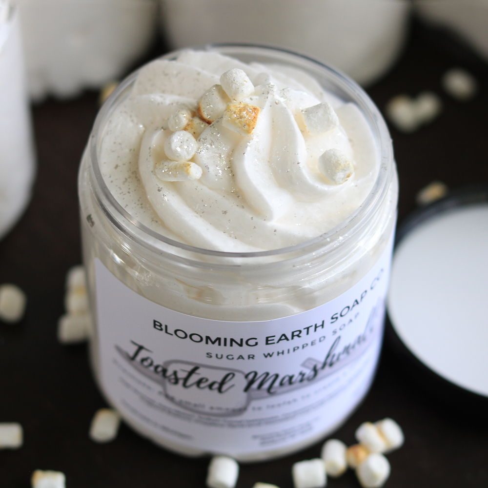Toasted Marshmallow Sugar Whipped Soap