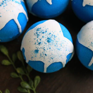 Blue Sugar Bath Bomb