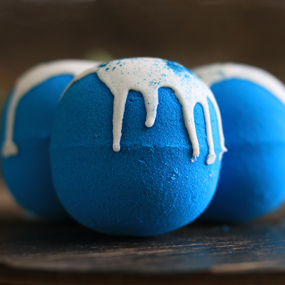 Blue Sugar Bath Bomb - Image 3