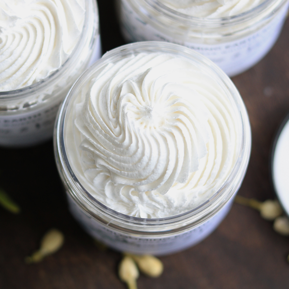 Jasmine & Vanilla Sugar Whipped Soap