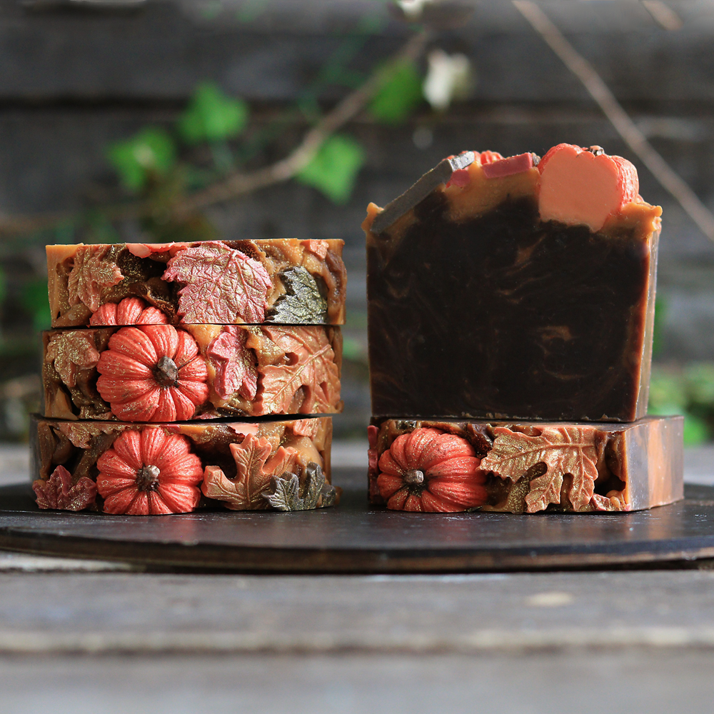 Pumpkin Gingerbread Artisan Soap - Image 2