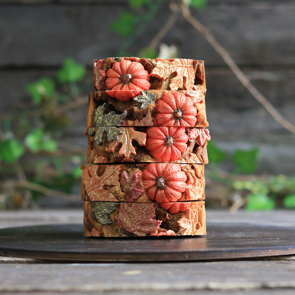 Pumpkin Gingerbread Artisan Soap - Image 4