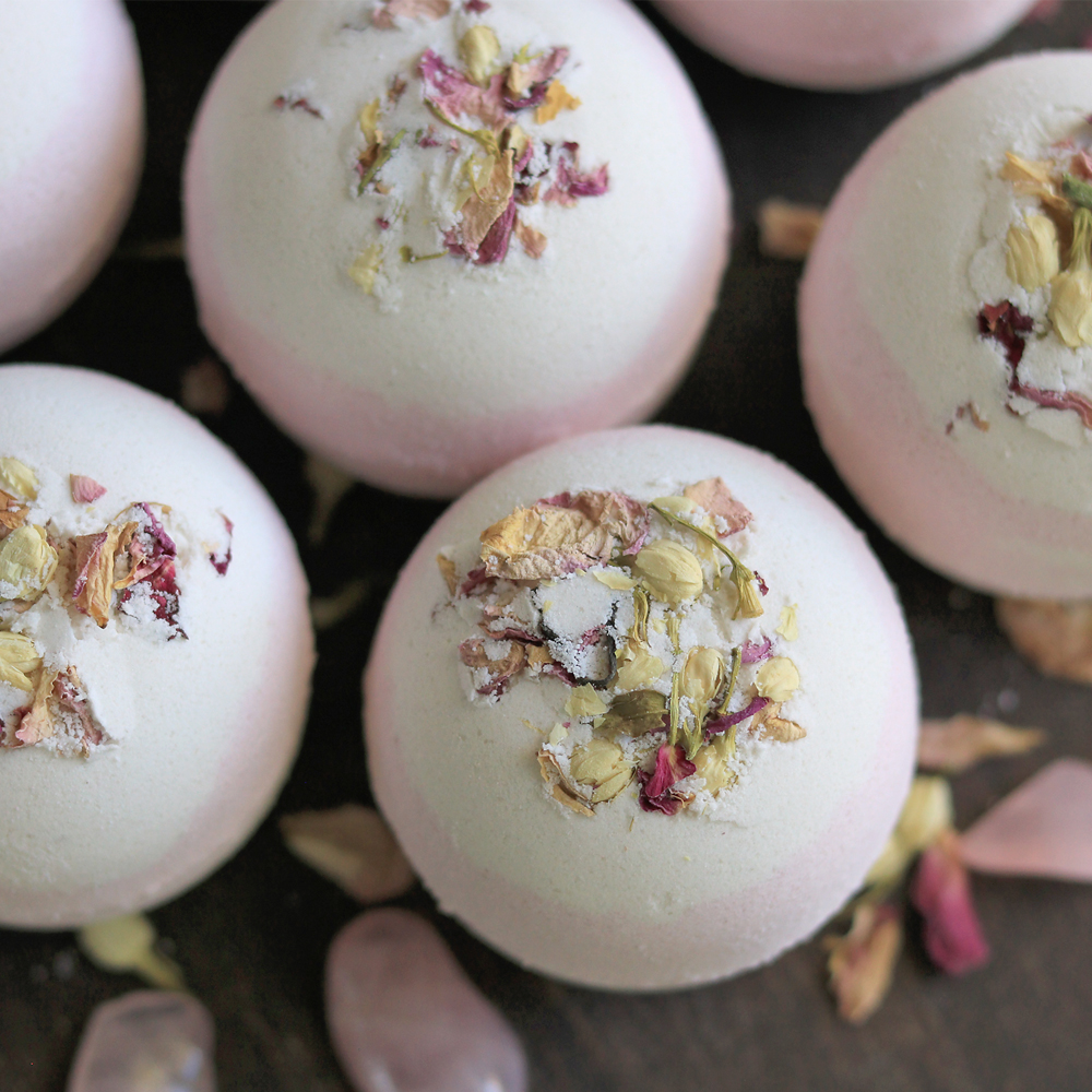 Rose Quartz Bath Bomb
