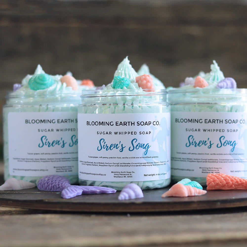 Siren's Song Sugar Whipped Soap